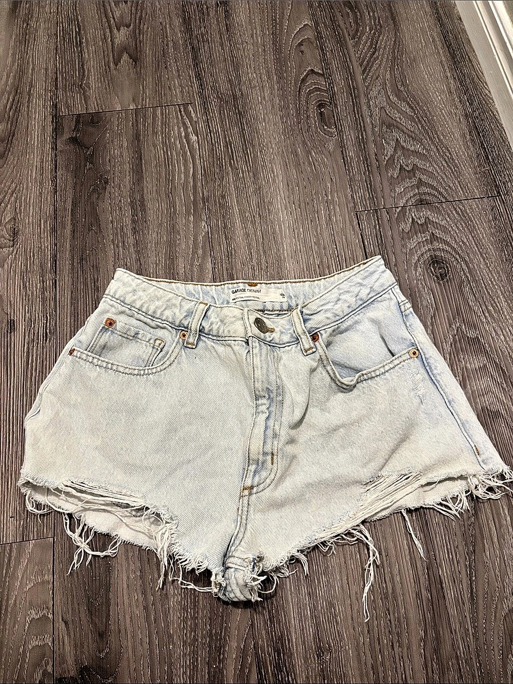 Garage Denim Festival Jean Shorts